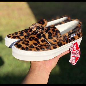 VANS Leopard Slip-ons